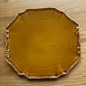 Style-Eyes by Baum Bros Elegant Brown Ceramic Dinner Plate!